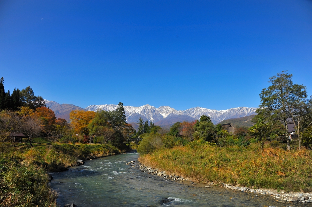 秋の白馬大出公園−1ー by clapton (ID:2877658) 写真共有サイトPHOTOHITO