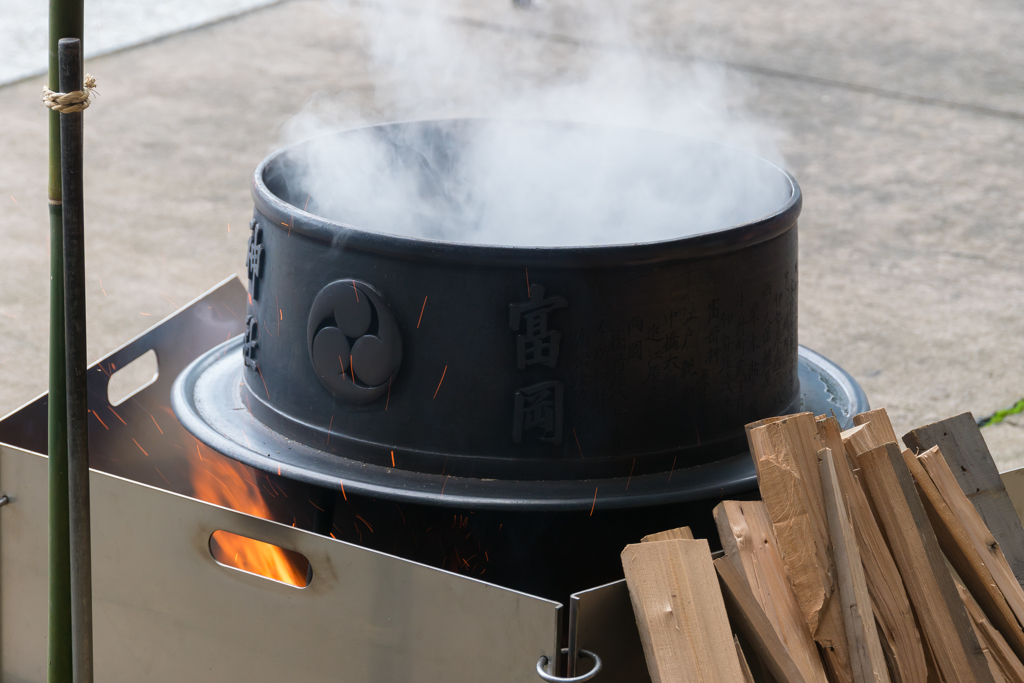 富岡八幡宮 神楽湯立