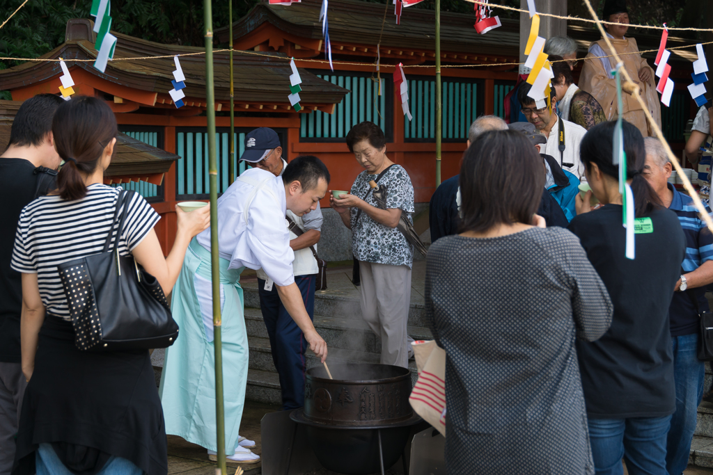 富岡八幡宮 神楽湯立